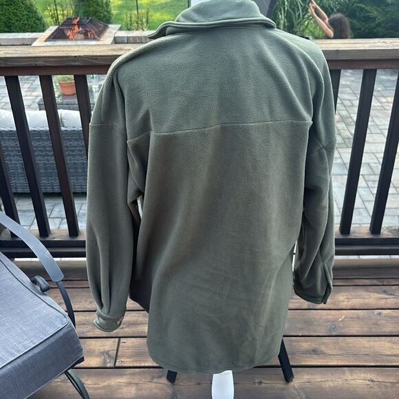 NWT Natural Reflections Fleece shacket - Picture 6 of 14